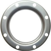 Flanges, Rustfri, Tilslutning Iht EN 1092-1 PN10, Presset Løsflange, DN200, 204,0, AISI304L, 1.4307, MET